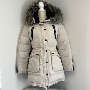 BCBGeneration Cream Winter Coat size Medium